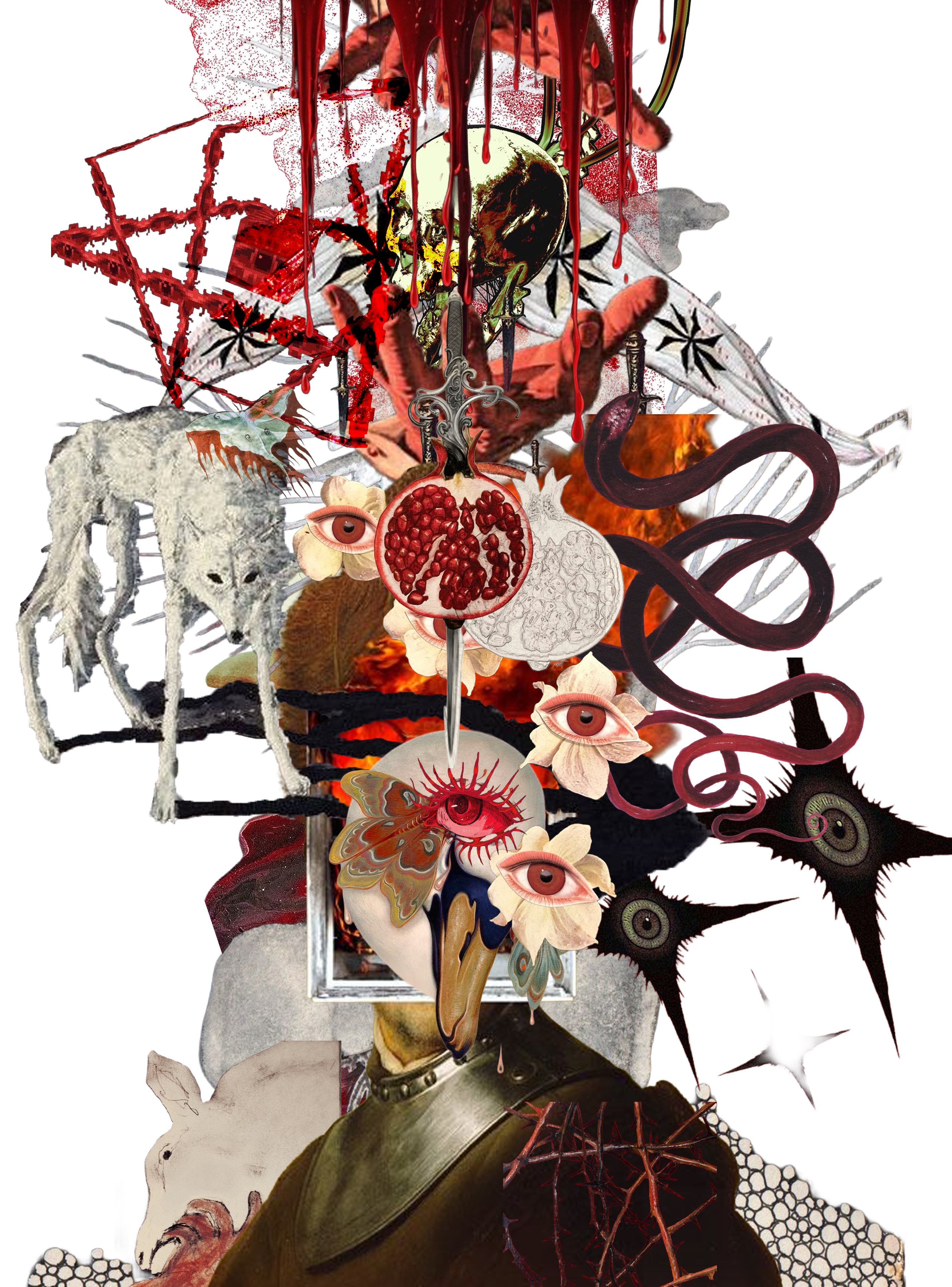 Chang Shu collage artwork